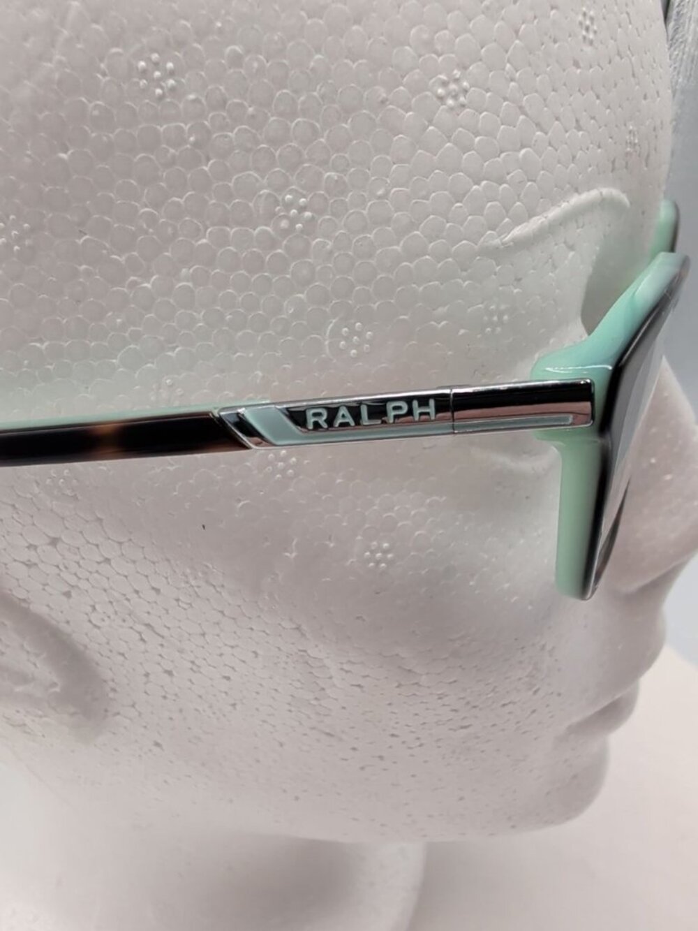 Ralph Lauren Eyeglasses Frames Only RA 7044 601, 52-16-135 Tortoise/Green & Case - Picture 8 of 12